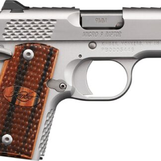 Kimber MICRO 9MM 3.15" SS RAPTOR