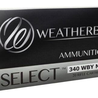 Weatherby 340WBY 225GR HORNADY INTERLOCK