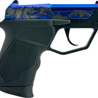 Taurus 22TUC 22LR BLK/PVD BLUE WAVES