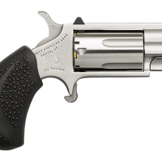 North American Arms PUG 22MAG REV 1" SS WHITE DOT