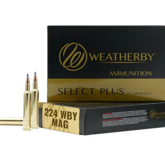 Weatherby 224WBY 50GR HORNADY V-MAX