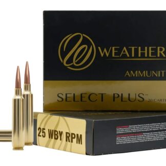 Weatherby 25WBY RPM 133GR BERGER EH
