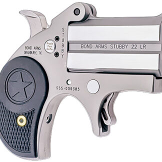 Bond Arms STUBBY 22LR SS 2.2" FS      #
