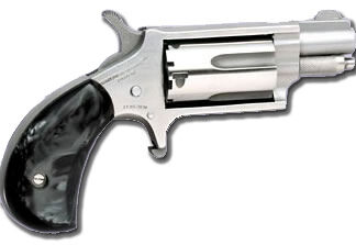 North American Arms MINI 22MAG REV 1-1/8 SS BLKPRL